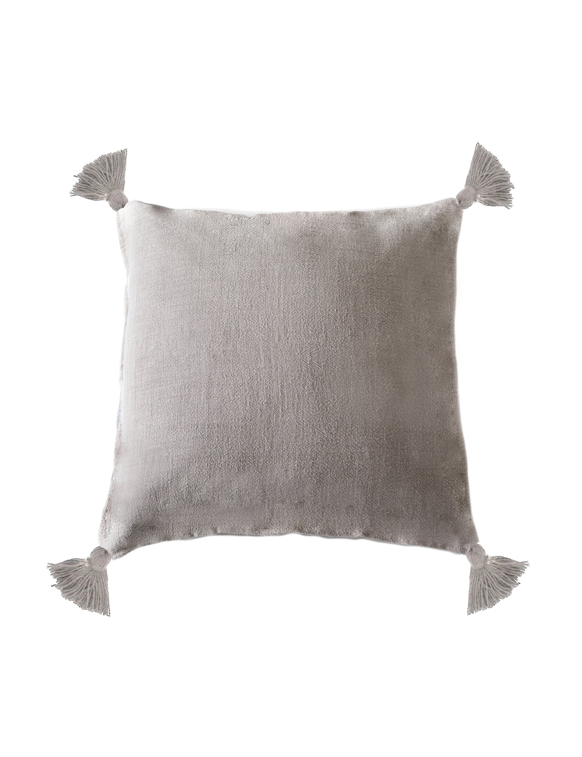 Montauk 20&quot; Pillow with Tassels - 7 colors-Decorative Pillow-Pom Pom at Home