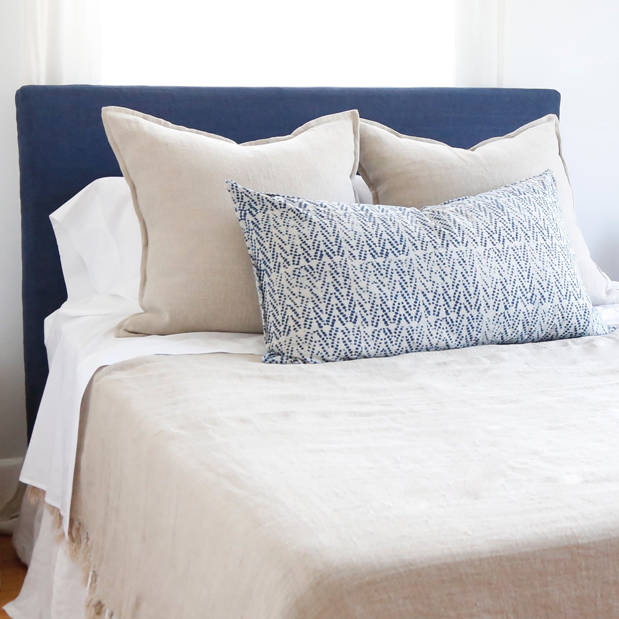 Montauk Large Euro-Decorative Pillow-Pom Pom at Home