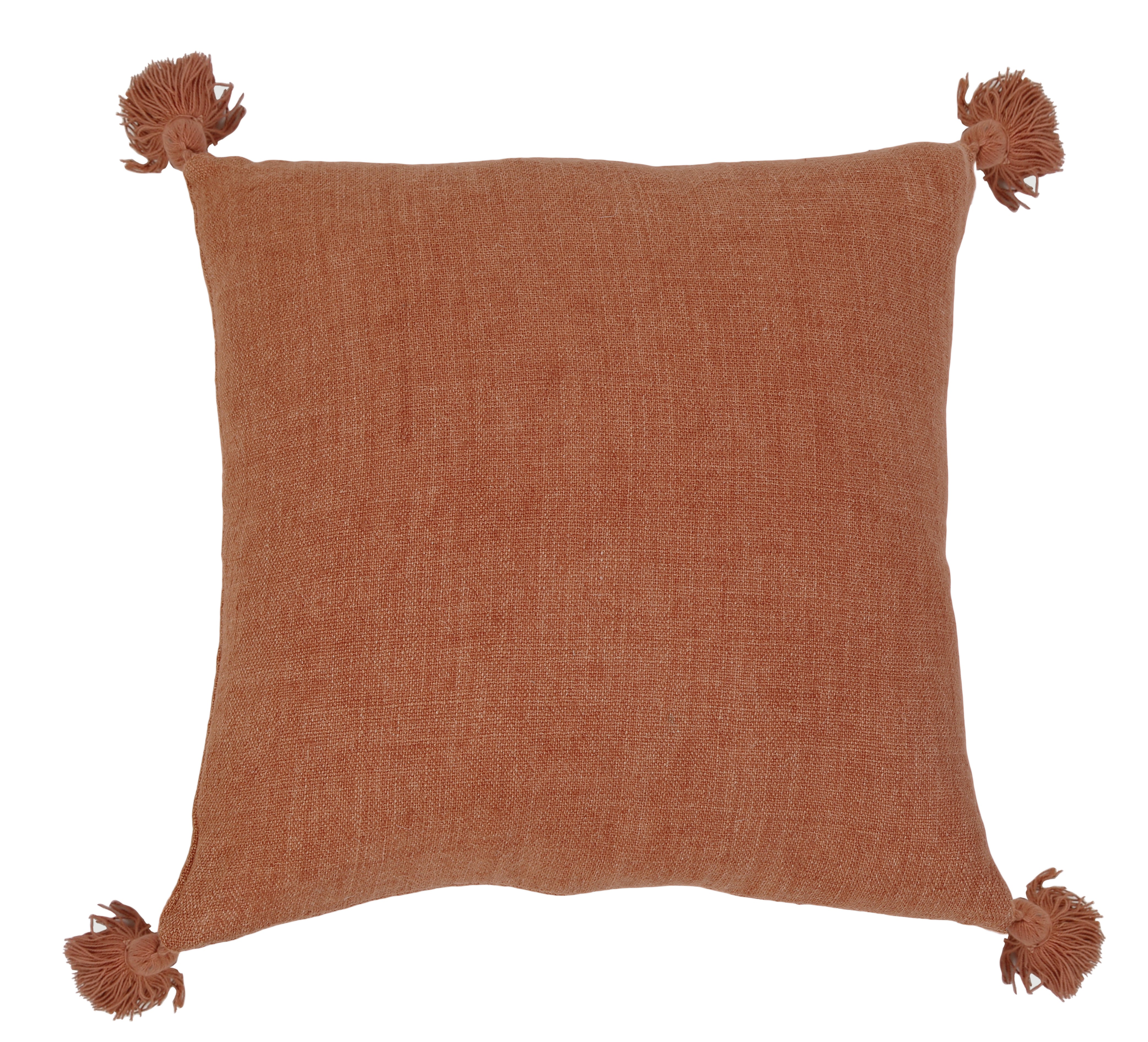 Montauk 20&quot; Pillow with Tassels - 7 colors-Decorative Pillow-Pom Pom at Home