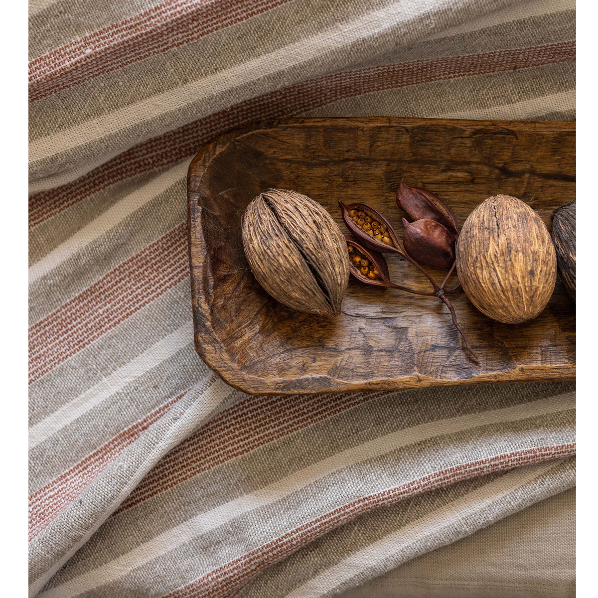 Montecito Oversized Throw-60" x 90" Throw-Terra Cotta/Natural-Pom Pom at Home
