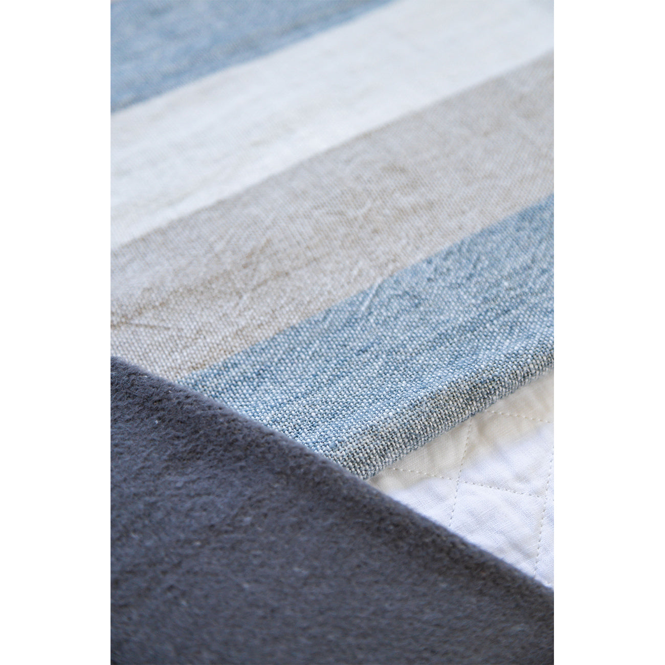 Monterey Oversized Throw-60" x 90" Throw-Ocean/Natural-Pom Pom at Home
