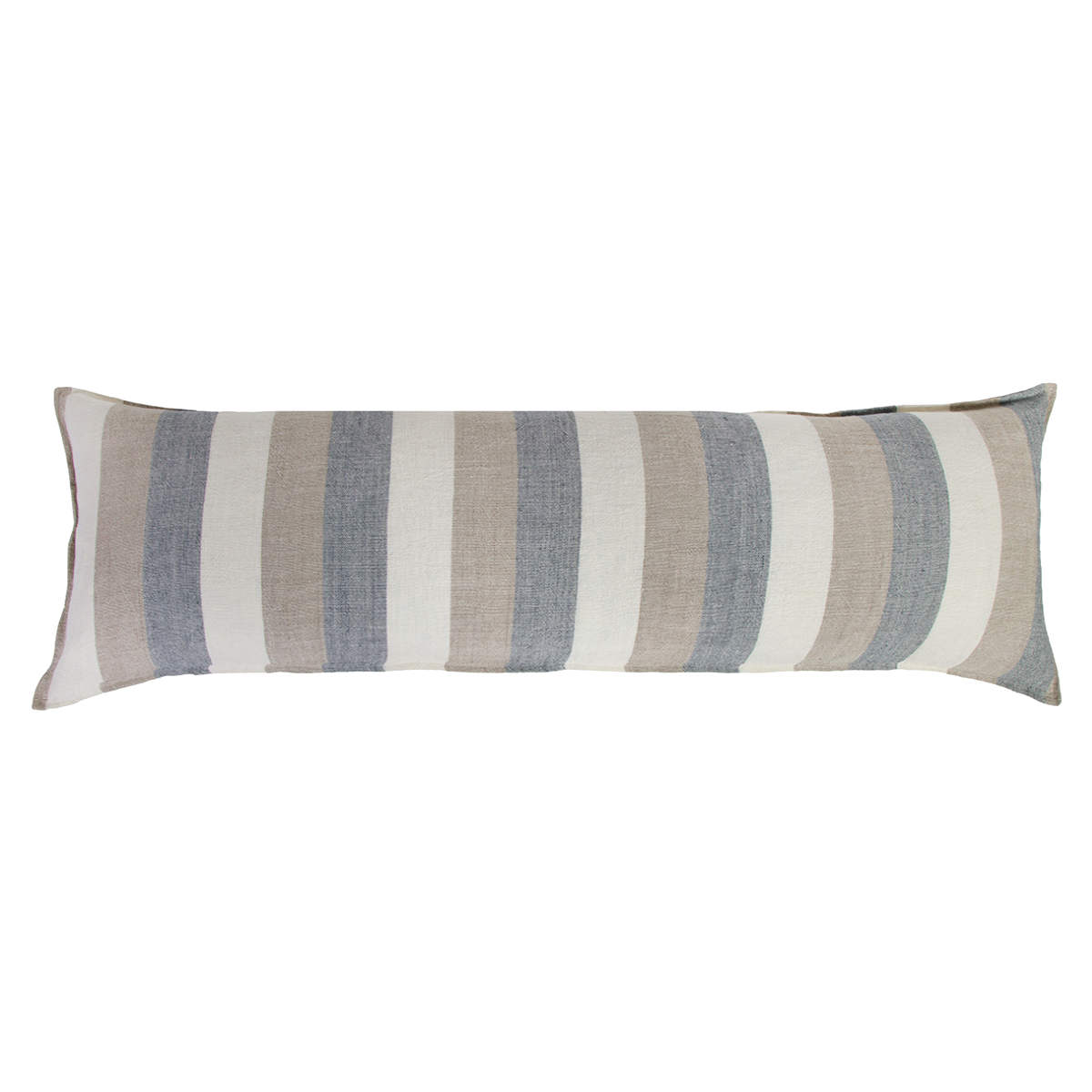 Monterey Blanket-18x60 Body Pillow With Insert-Ocean/Natural-Pom Pom at Home