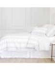 jackson - white/ocean color - duvet set - pom pom at home