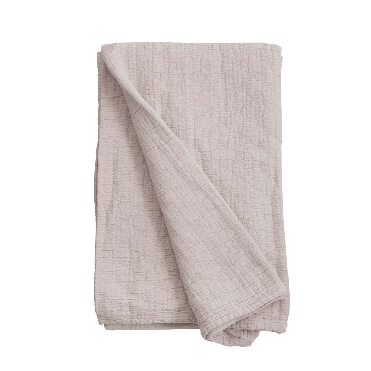 Ojai Oversized Throw-70" x 90" (Twin)-Blush-Pom Pom at Home