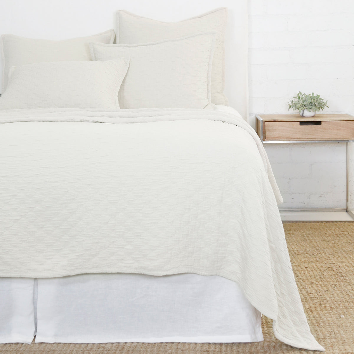 ojai matelasse collection - 4 colors - coverlet - pom pom at home