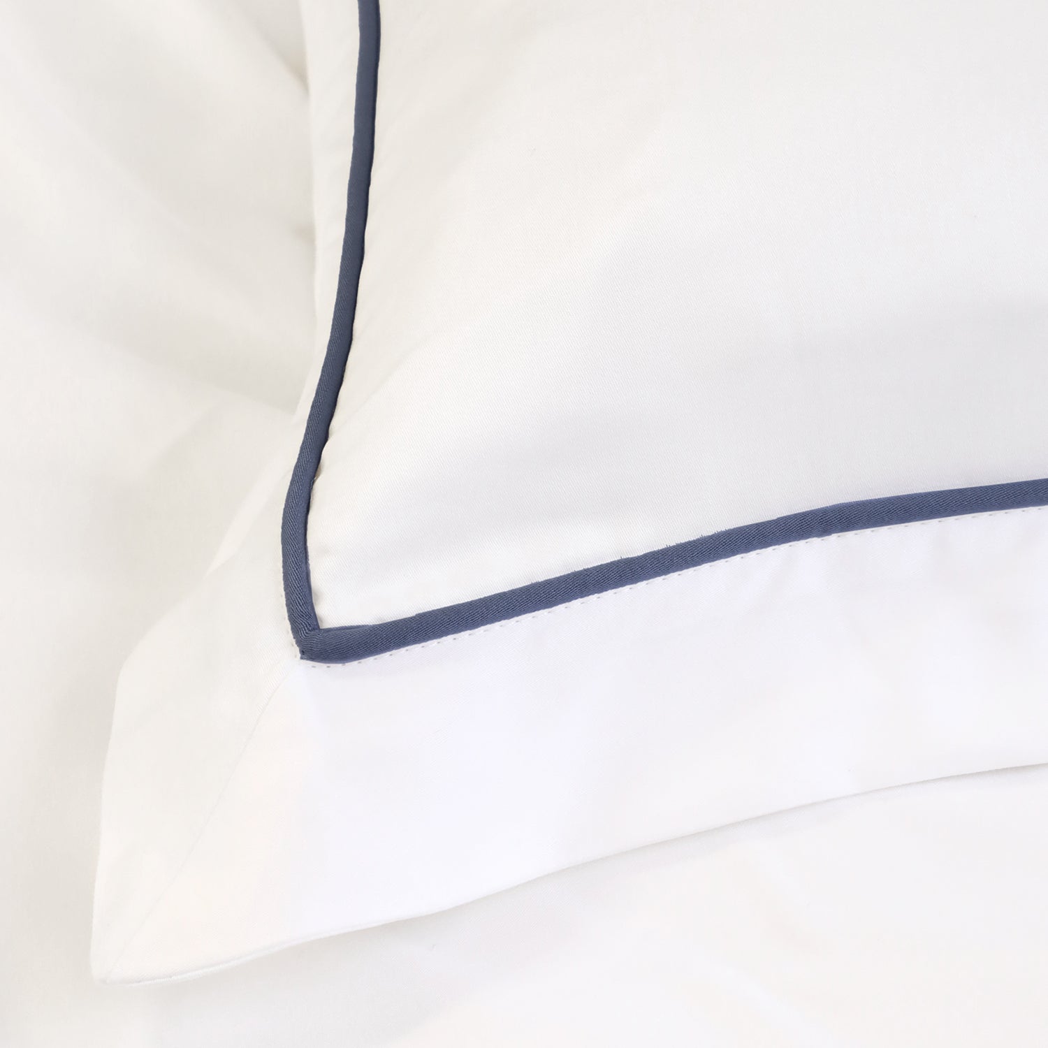 Sheena Bamboo Sateen Swatch-Navy-Pom Pom at Home