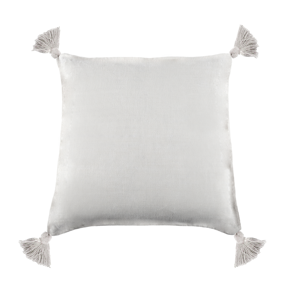 Montauk 20" Pillow with Tassels - 7 colors-Decorative Pillow-Pom Pom at Home