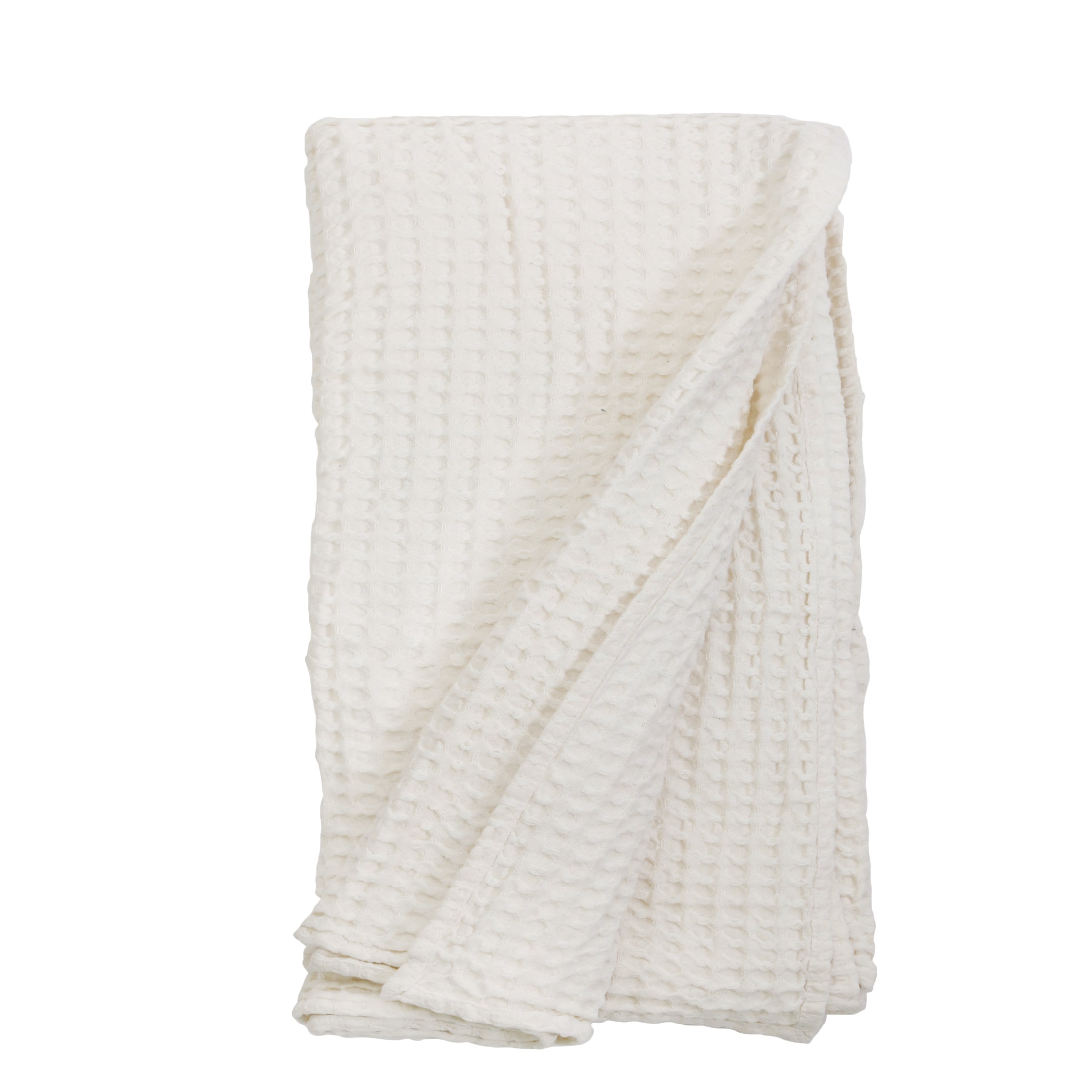 Zuma Oversized Throw-60" x 90" (Twin)-Cream-Pom Pom at Home